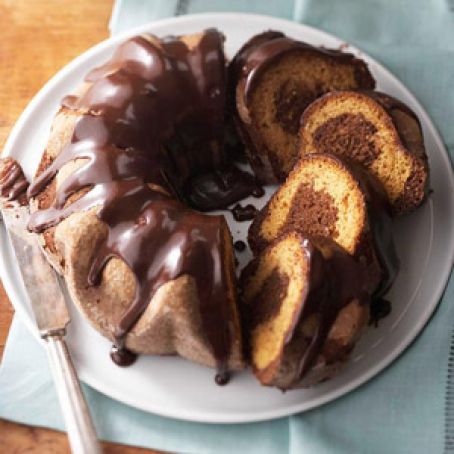 Butterscotch Marble Cake