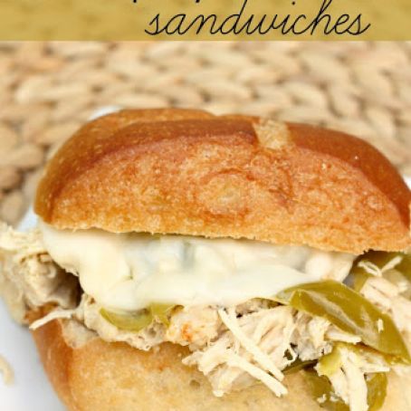 Slow Cooker Chicken Philly Cheesesteak Sandwiches Recipe