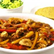 Skinny Chicken Fajitas in 30 Minutes