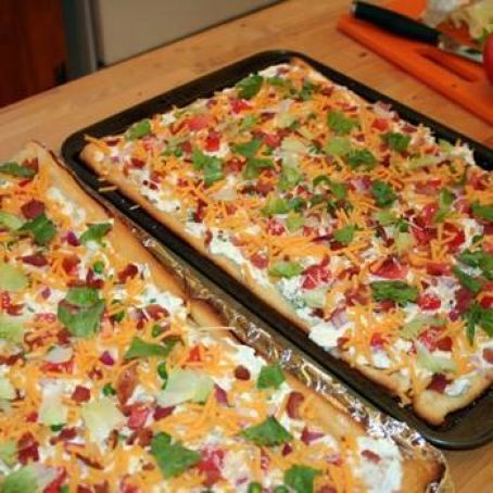 Seven Layer Salad Squares