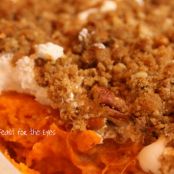 Sweet Potato Casserole with Marshmallow & Pecan-Streusel