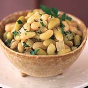 FLAGEOLET*****Stewed flageolets in lemon broth - 6 Points