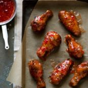 Sweet & Sticky Hot Wings