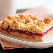Cranberry Streusel Shortbread Bars