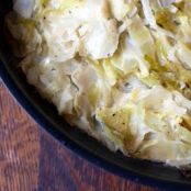 Creamed Green Cabbage