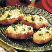 Garden Stuffed Baked Potatoes