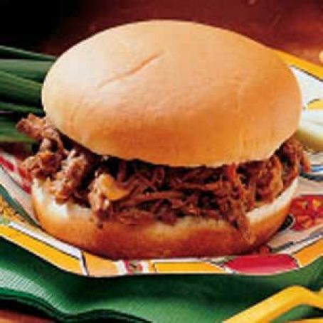 Tangy Barbecue Sandwiches Recipe