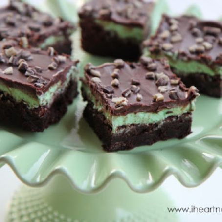 TO DIE for thin mint brownies