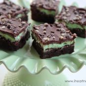 TO DIE for thin mint brownies