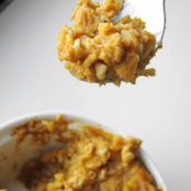 Baked Pumpkin Pie Oatmeal