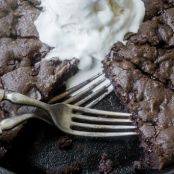 Double Chocolate Chip Skillet Cookie