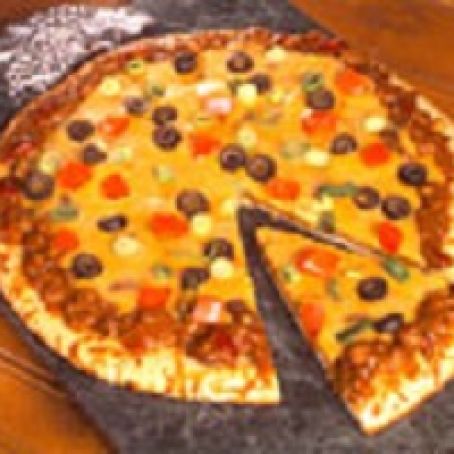 Cheesy Chili Pizza Pie