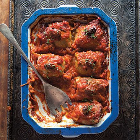 Holishkes (Stuffed Cabbage Rolls)