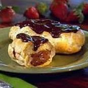 Chocolate Stuffed Eclairs