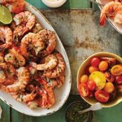 Shrimp - Grilled with Mustard-Seed Sauce