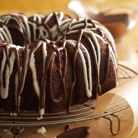 Triple-Chocolate Mocha Cake