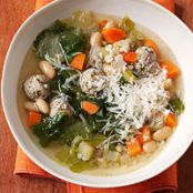 Meatball and Barley Soup