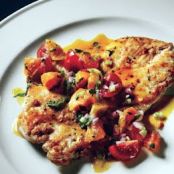 Chicken Paillards with Clementine Salsa