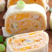 Buffalo Chicken Tortilla Roll Ups