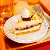 Cranberry Walnut Cheesecake