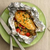 Honey-Sriracha Chicken Foil Packet