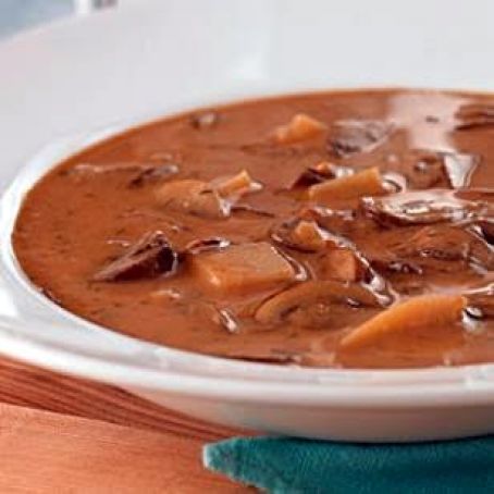 Creamy Hungarian Mushroom Soup