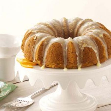 Pumpkin-Citrus Bundt Cake