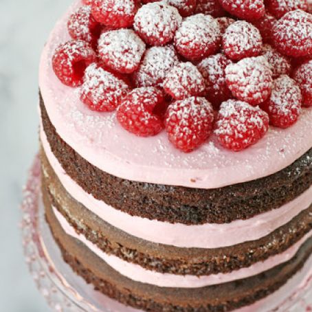 Chocolate Raspberry Cake