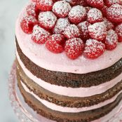 Chocolate Raspberry Cake