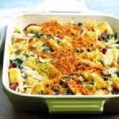 Chicken Florentine Artichoke Bake