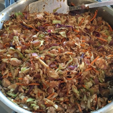 Egg Roll in a Bowl a la Judy - all cycles