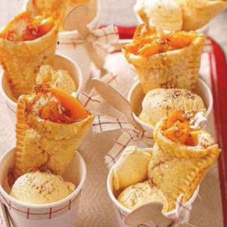 Peach Pie Twisters