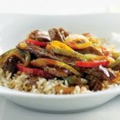Saucy Pepper Steak