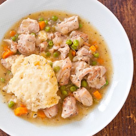 Slow-Cooker Chicken and Dumplings