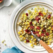 Field Pea, Corn, and Bacon Salad