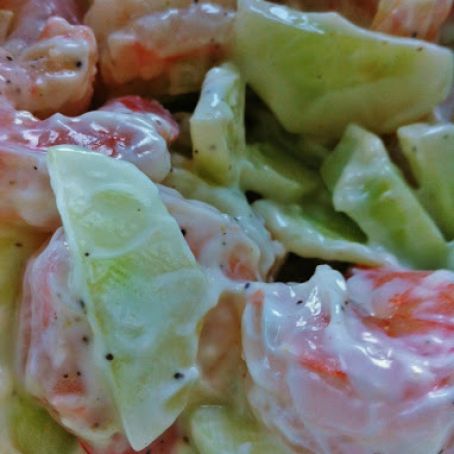 Creamy Shrimp and Celery Salad