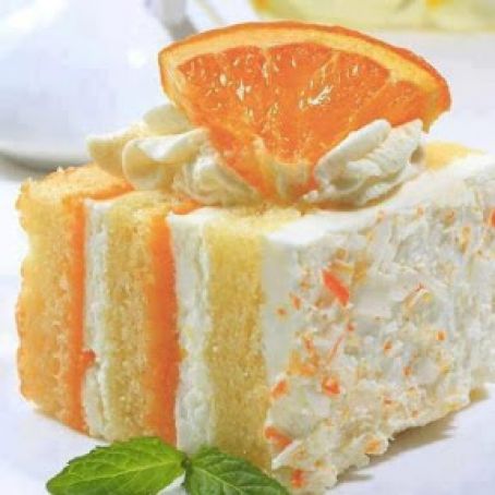 Orange Dreamsicle Cake