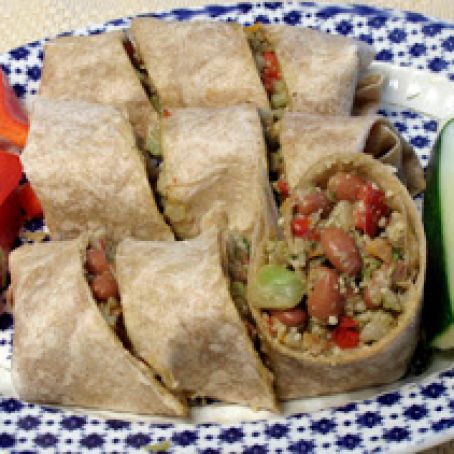 Vegetable Bean Burrito