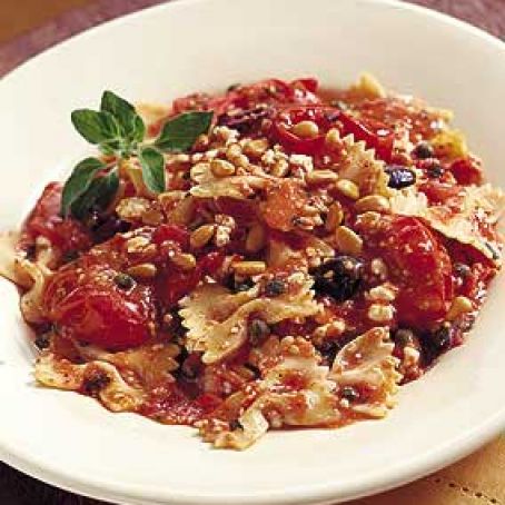 TOMATO****Roasted Cherry Tomato and Olive Pasta Sauce
