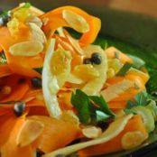 Carrot and Fennel Salad with White Wine Dressing