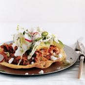 CHICKEN TOSTADAS
