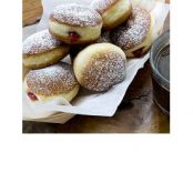 Sufganiyot, Israeli Jelly Donuts Recipe