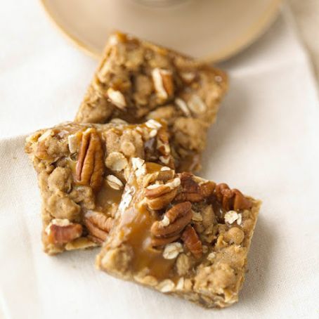 Cappuccino-Caramel Oat Bars