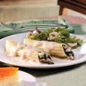 Spinach Chicken Manicotti