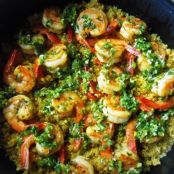 Chimichurri Shrimp With Quinoa