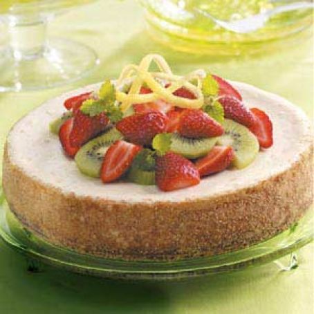 Light Lemon Cheesecake Recipe