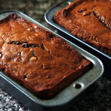 Sour Cream Chocolate Chocolate Chip Banana Bread