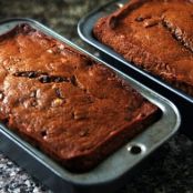 Sour Cream Chocolate Chocolate Chip Banana Bread