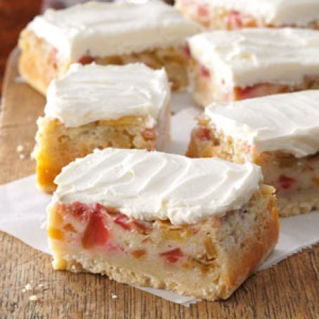 Cherry Custard Bars