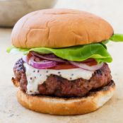 Grilled Pork Burgers